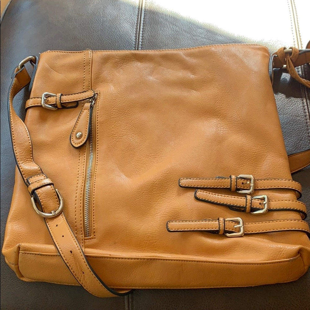 Yellow Large Crossbody Purse